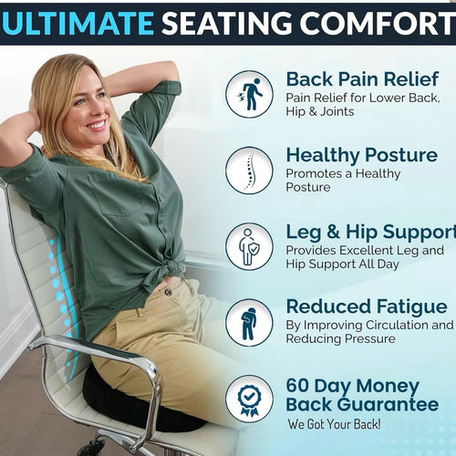 Amerlyn Gel & Memory Foam Seat Cushion