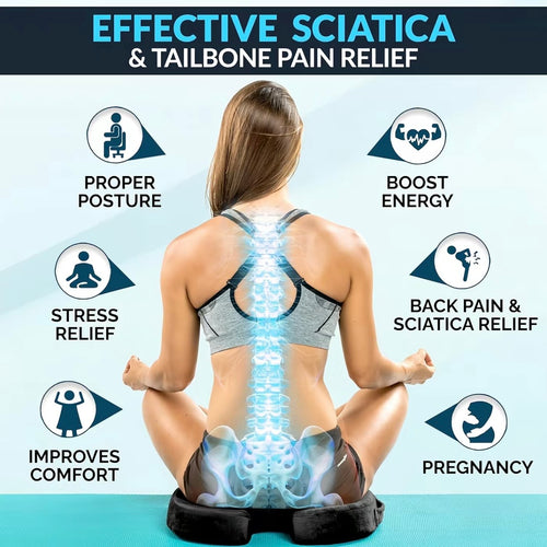 Amerlyn Gel & Memory Foam Seat Cushion