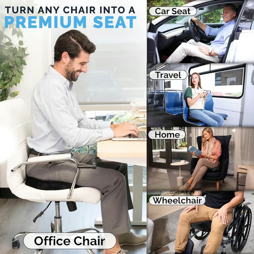 Amerlyn Gel & Memory Foam Seat Cushion