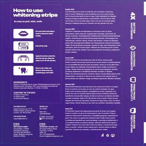 New Viral Whitening Strips